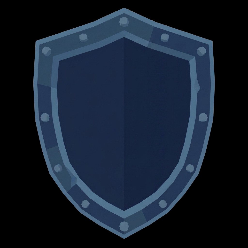 Laya defending the player with a shield
